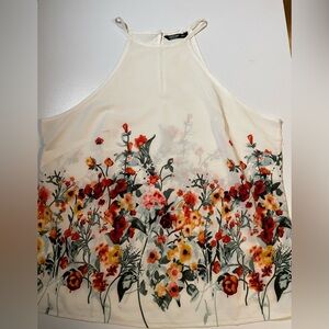 SheIn Curve Floral Summer Top